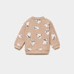 Ensemble 2 pi&egrave;ces sweat et pantalon sable b&eacute;b&eacute; gar&ccedil;on