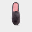 Chaussons mules Isotoner rose femme