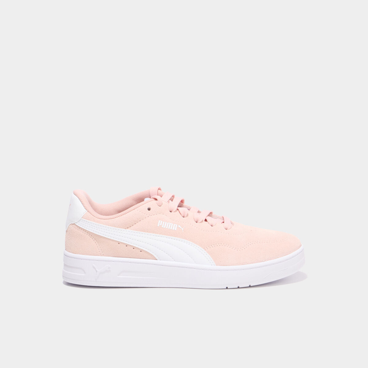 Tennis en cuir Puma Court Lally SD rose femme