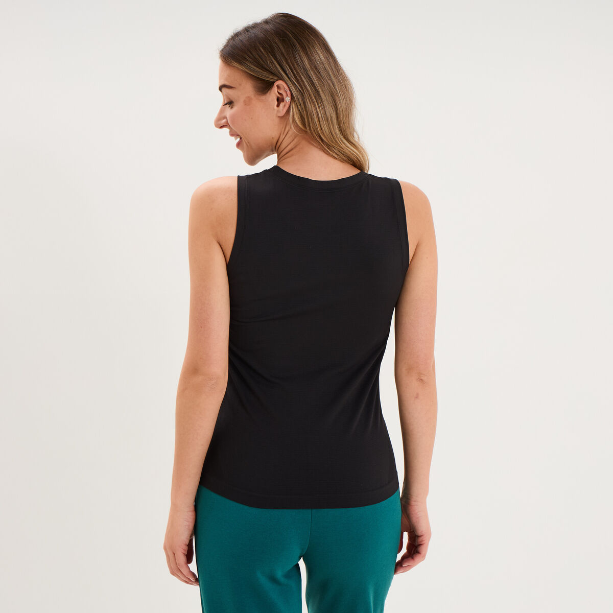 D&eacute;bardeur de sport fluide noir femme
