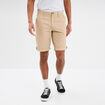 Bermuda short chino straight stretch beige homme