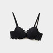 Soutien-gorge emboîtant paddé dentelle noir femme