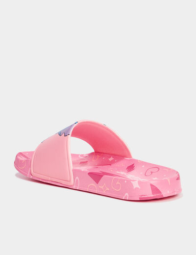 Claquettes Stitch bleu fille
