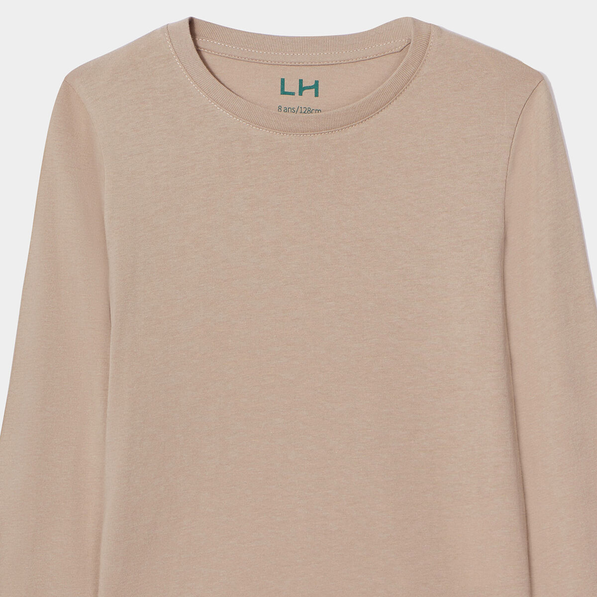 T-shirt manches longues gris fonc&eacute; gar&ccedil;on
