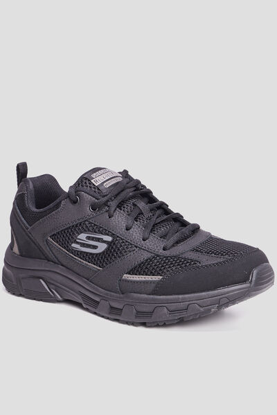Baskets running mémoire forme Skechers noir homme