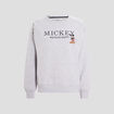 Sweat à col rond Mickey gris clair femme