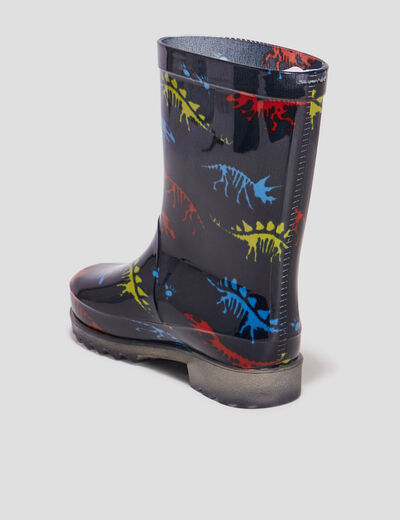Bottes de pluie bleu marine garçon
