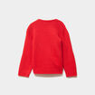Pull de No&euml;l manches longues rouge b&eacute;b&eacute; gar&ccedil;on