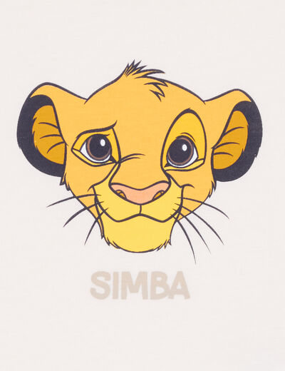 Ensemble 2 pièces avec short Simba vert pastel bébé garçon