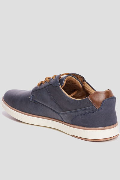 Derbies à lacets Creeks bleu marine homme