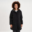 Parka 3-en-1 avec capuche amovible noir femme
