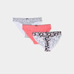 Lot 3 culottes coton rose fushia femme