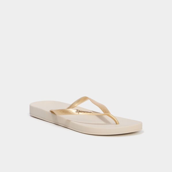 Tongs Ipanema jaune or femme