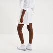Short large broderie anglaise coton blanc femme