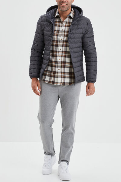 Pantalon de jogging stretch Liberto gris clair homme