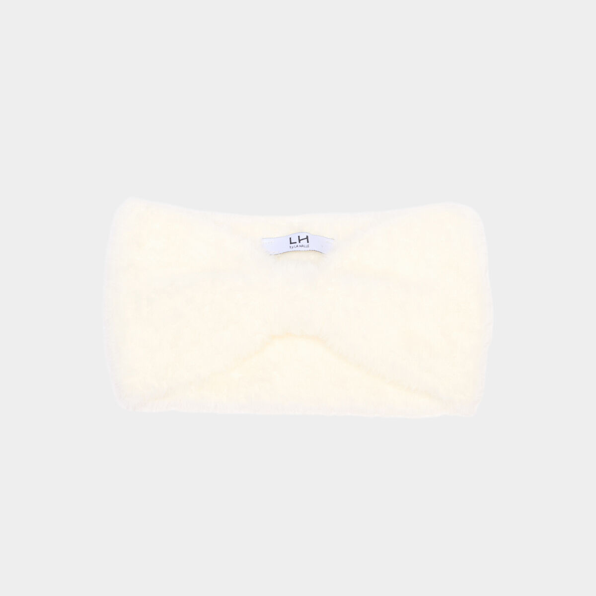 Bandeau effet nou&eacute; ivoire femme