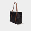 Sac cabas avec anses noir femme