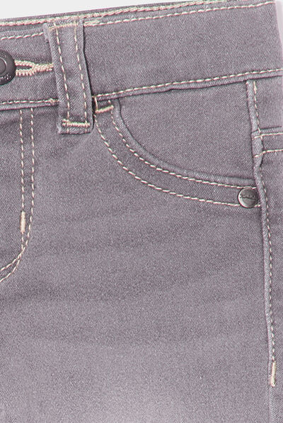 Jeans slim stretch gris bébé garçon