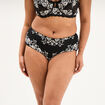 Shorty en dentelle noir femme grande taille