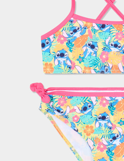 Maillot de bain 2 pièces Stitch multicolore fille