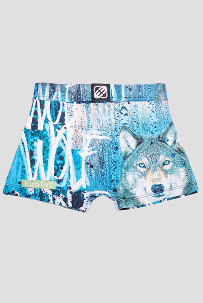 Boxer Freegun bleu garçon