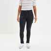 Pantalon cargo skinny 7/8ème Liberto noir femme