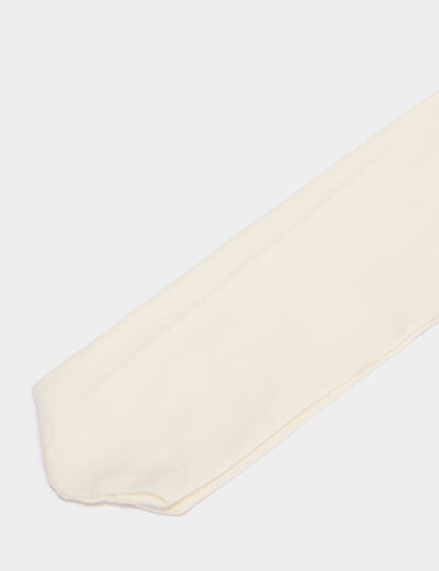 Collants ecru fille