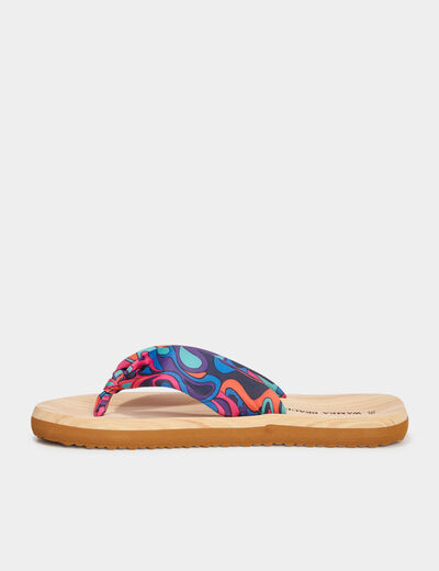 Tongs Wamea Beach multicolore femme