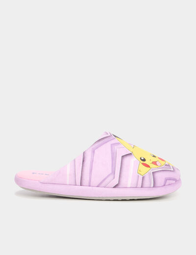 Chaussons mules Pokémon Pikachu multicolore fille