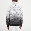Sweat &agrave; capuche hoodie molleton blanc homme