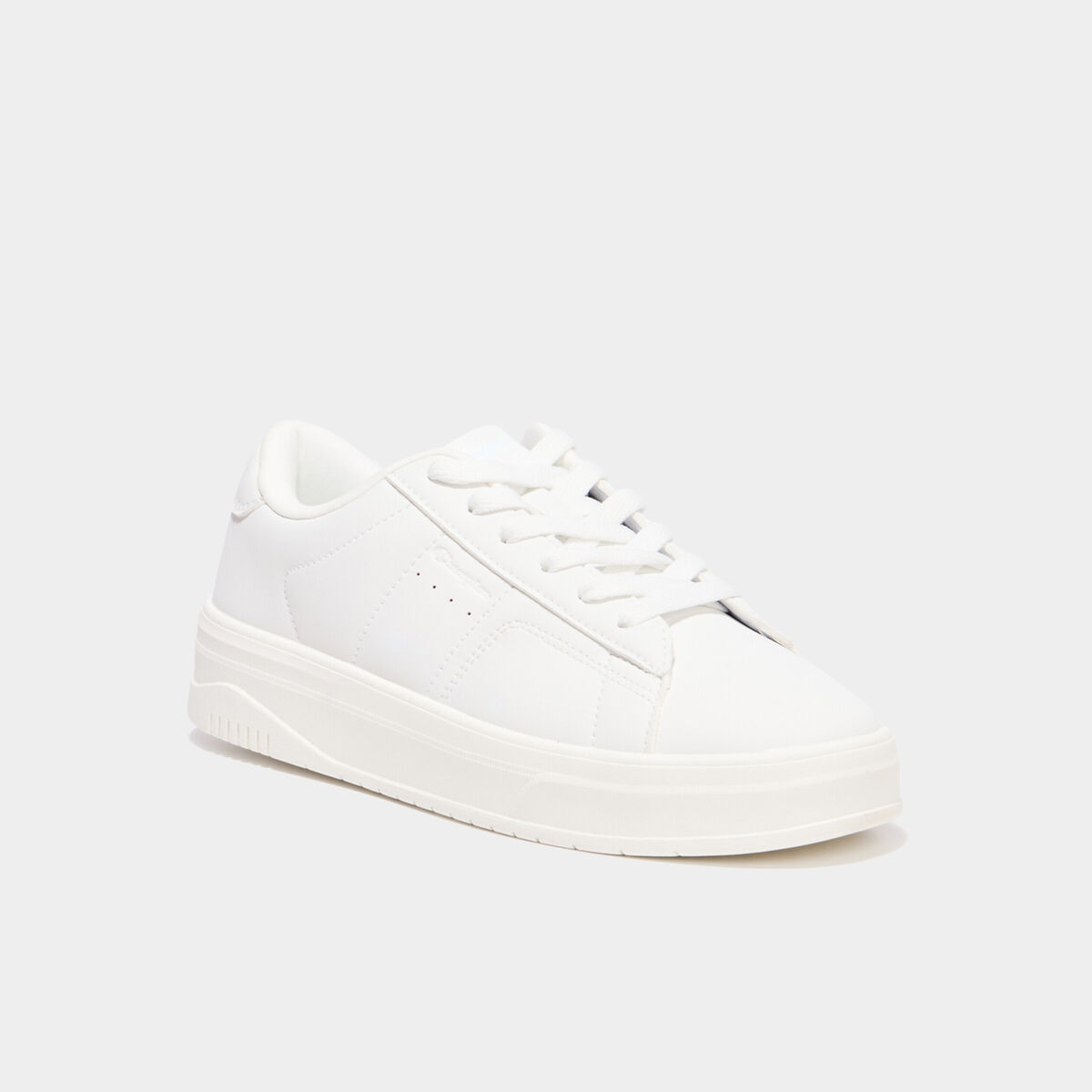 Tennis basses &agrave; lacets Champion TL23 blanc femme