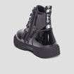 Bottines vernies à lacets Liberto noir bébé fille