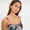 Robe ajust&eacute;e fluide longue &agrave; bretelles noir femme