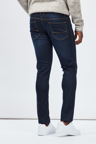 Jeans coupe skinny denim brut homme