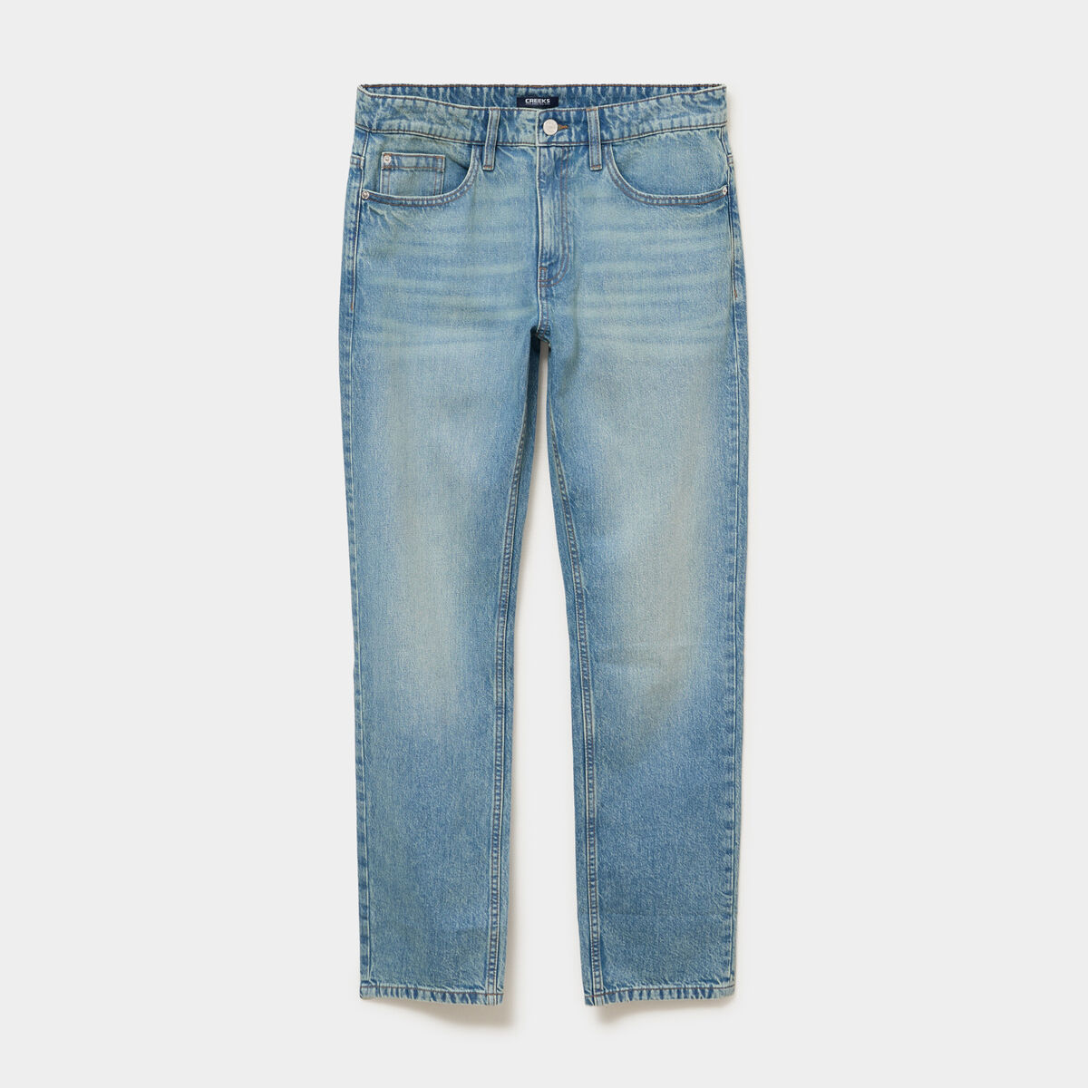 Jean regular 5 poches coton denim double stone homme