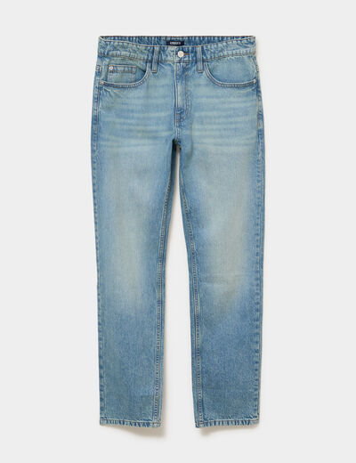 Jean regular 5 poches coton denim double stone homme
