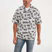 Chemise manches courtes blanc homme