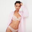 Soutien-gorge emboîtant dentelle rose clair femme
