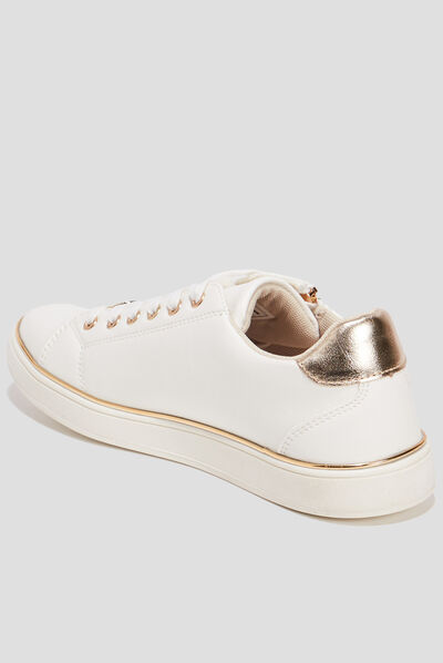 Baskets tennis Mosquitos blanc femme