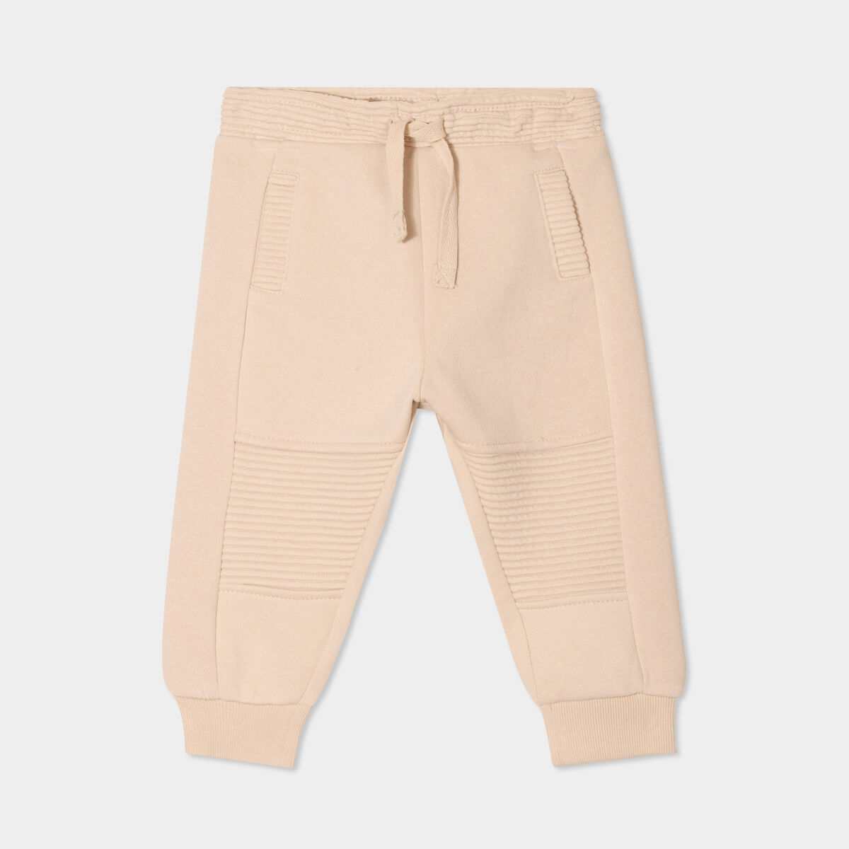 Pantalon de jogging taille élastiquée sable bébé garçon