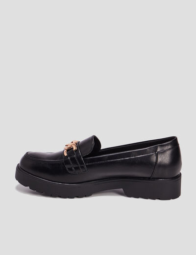 Mocassins à détails bijoux Liberto noir femme