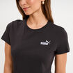 T-shirt manches courtes coton Puma noir femme