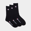 Lot 3 paires chaussettes Champion noir homme