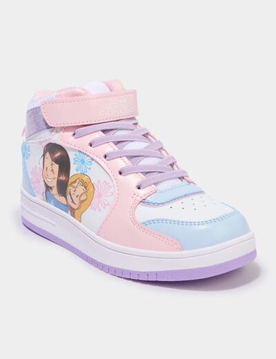 Baskets montantes Les Sisters multicolore fille