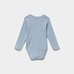 Lot 3 bodies US coton manches longues bleu b&eacute;b&eacute;