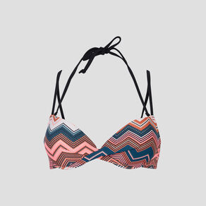 haut de maillot de bain forme corbeille multicolore femme Haut de maillot de bain forme corbeille multicolore femme