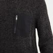 Pull 1 poche buste zipp&eacute;e Liberto gris fonc&eacute; homme