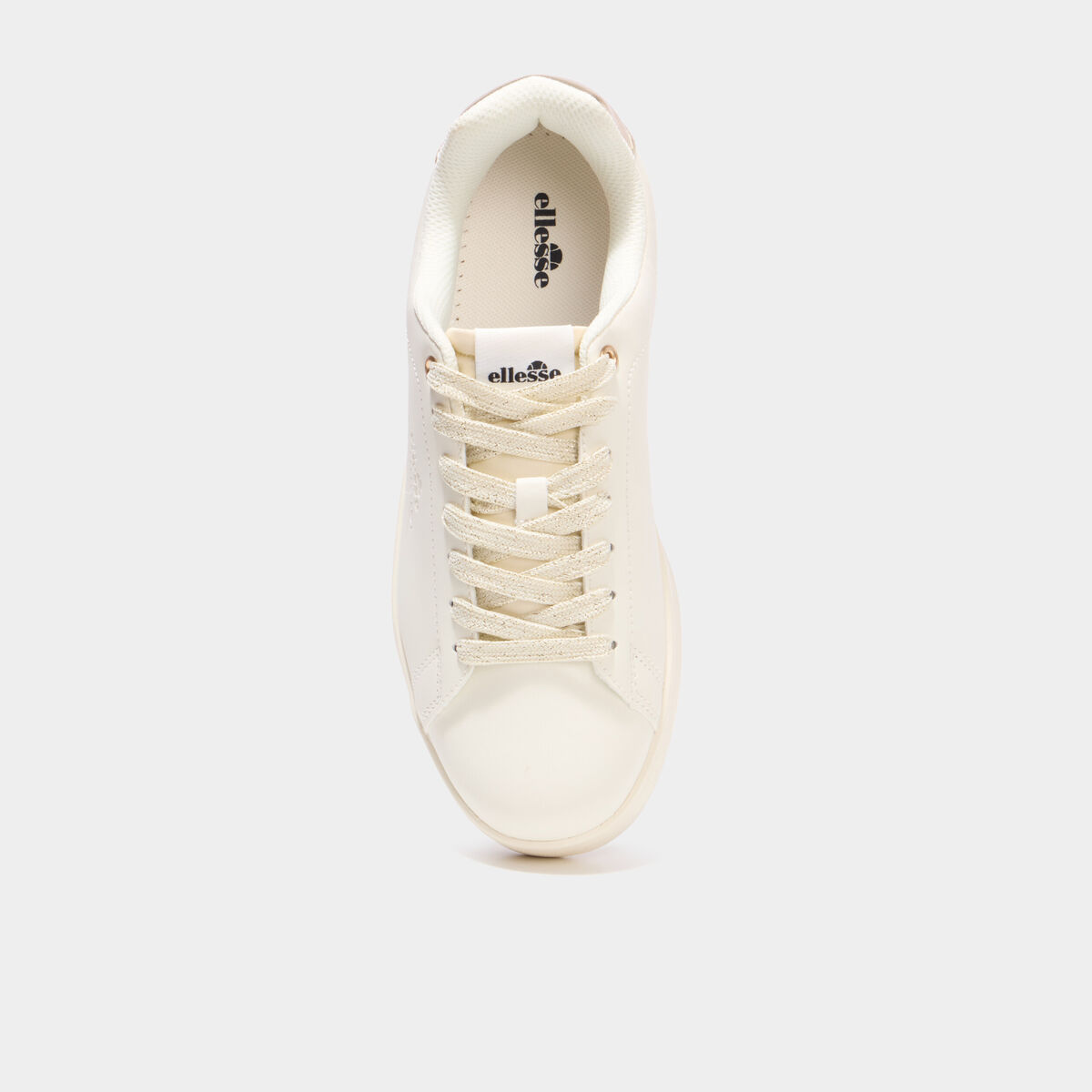 Tennis basses avec lacets Ellesse Jerry jaune or femme