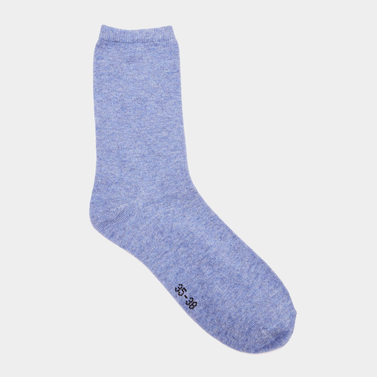 Lot 5 paires chaussettes coton bleu mixte