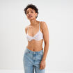 Soutien-gorge emboîtant dentelle blanc femme